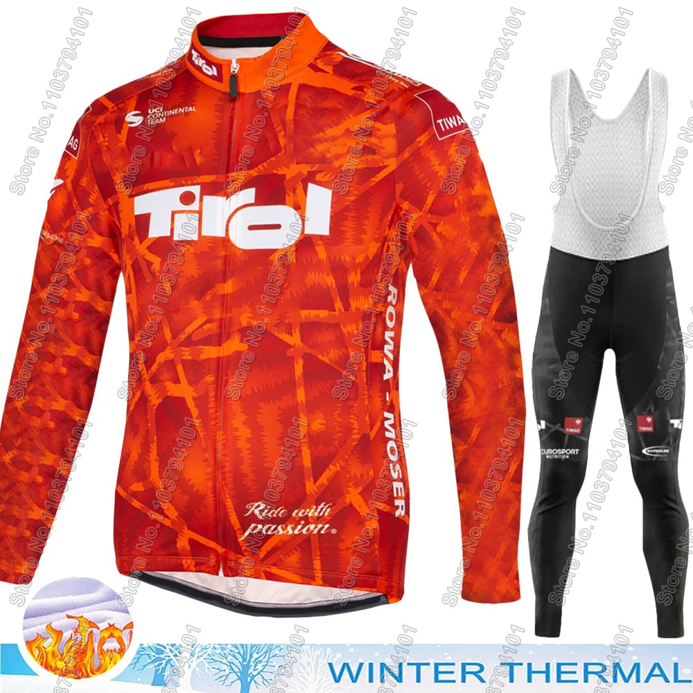 Winter Clothing Men Sale - Tirol Team 2024 Cycling Jersey Set