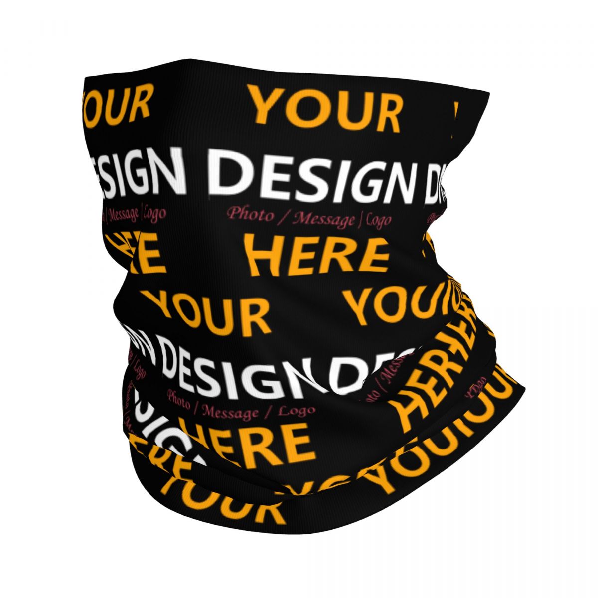 Wool Balaclava Knit - Custom Your Design Here Bandana Neck