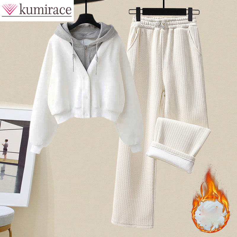 Winter Clothing Sales - Plush and Thickened Hoodie Jacket Casual