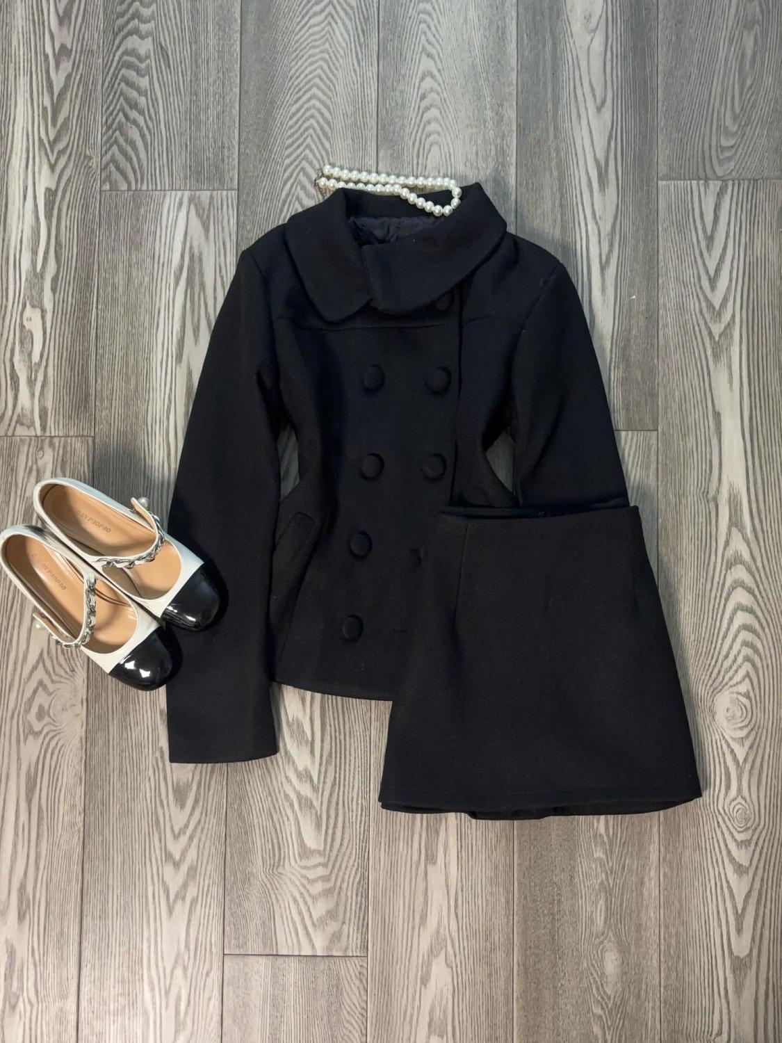 Winter Clothing Sales - France Winter Elegant Party Two Piece