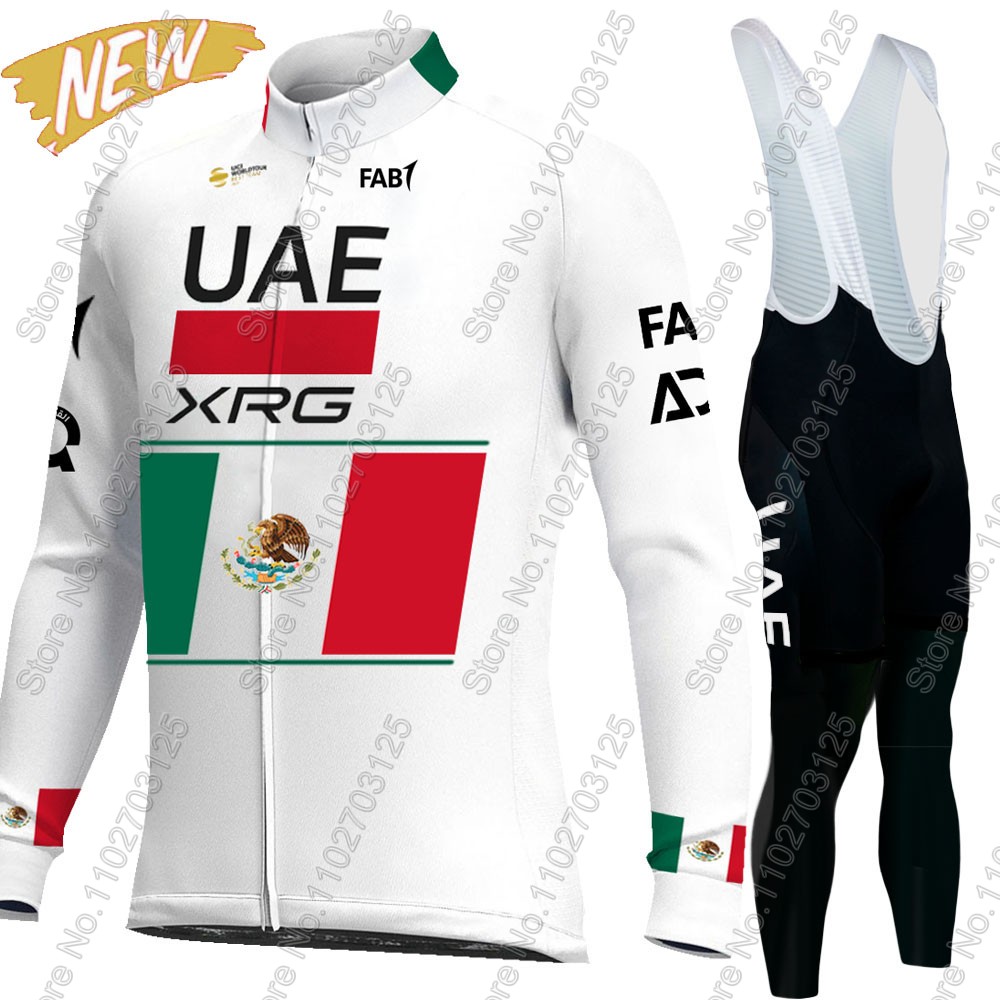 Winter Clothing Men Sale - UAE Team Cycling 2026 Mexico Jersey