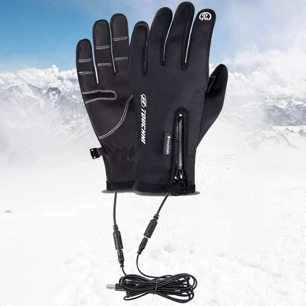 Heated Gloves Electric - USB Touch Screen Gloves Electric Heated