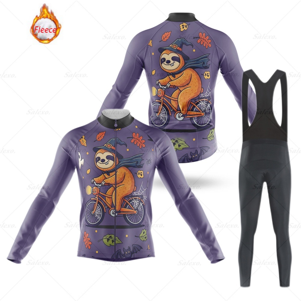 Winter Clothing Men Sale - 2026 Cartoon Cat Winter Cycling Jersey