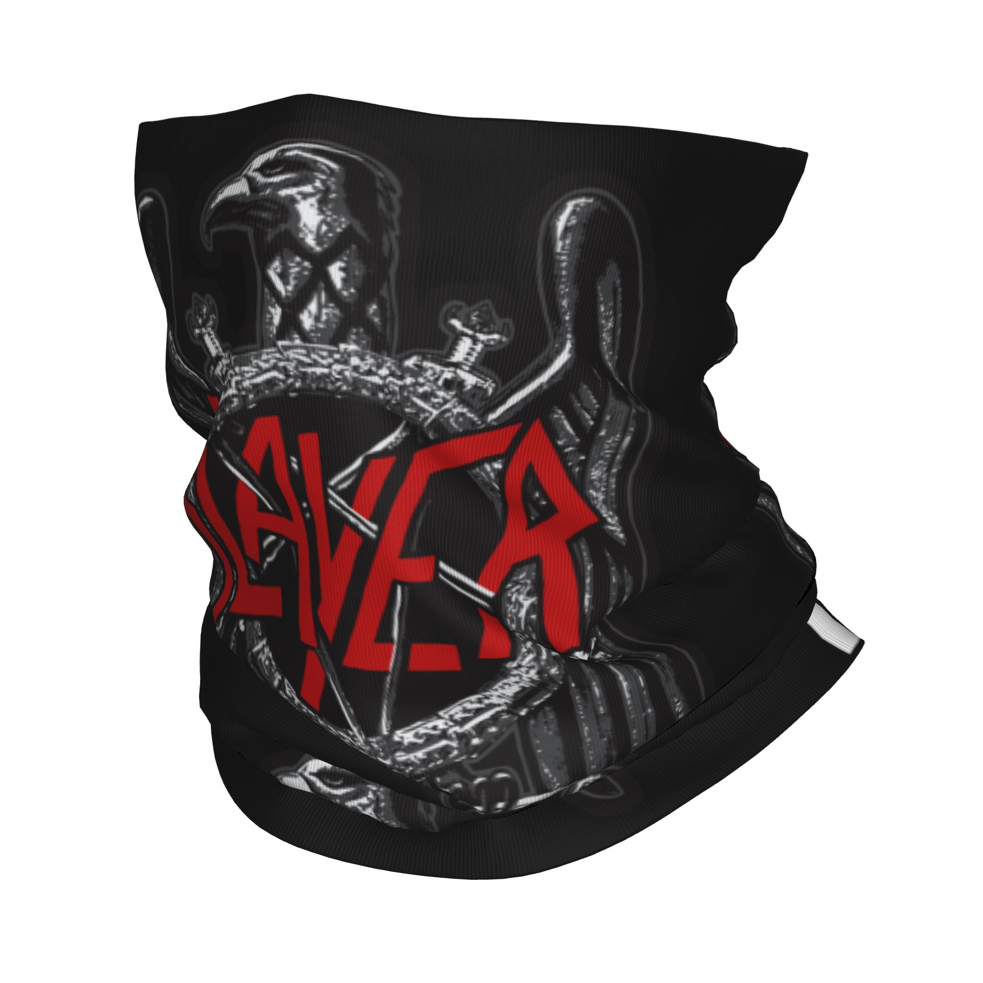 Wool Balaclava Knit - Custom Slayers Logo Bandana Neck Gaiter