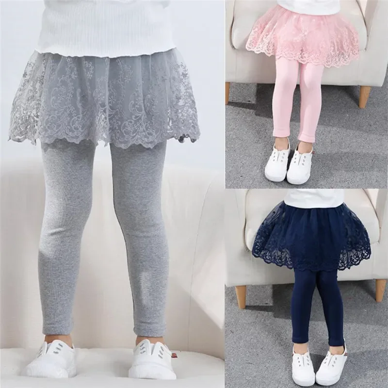 Winter Clothing Baby Girl - New Baby Girls Leggings Lace Princess