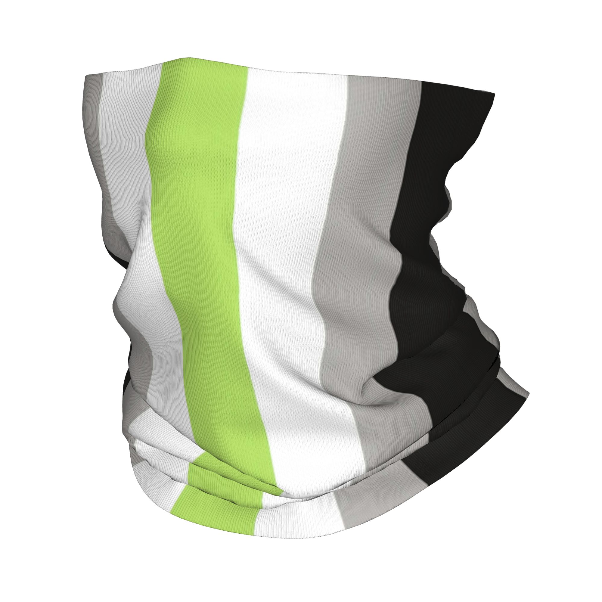Wool Balaclava Knit - Agender Lgbt Bandana Neck Cover Printed