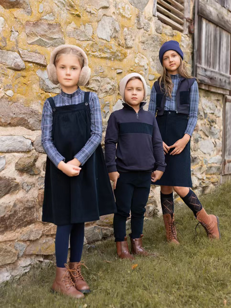 Winter Clothing Boys - AP 2025 AW corduroy collection navy