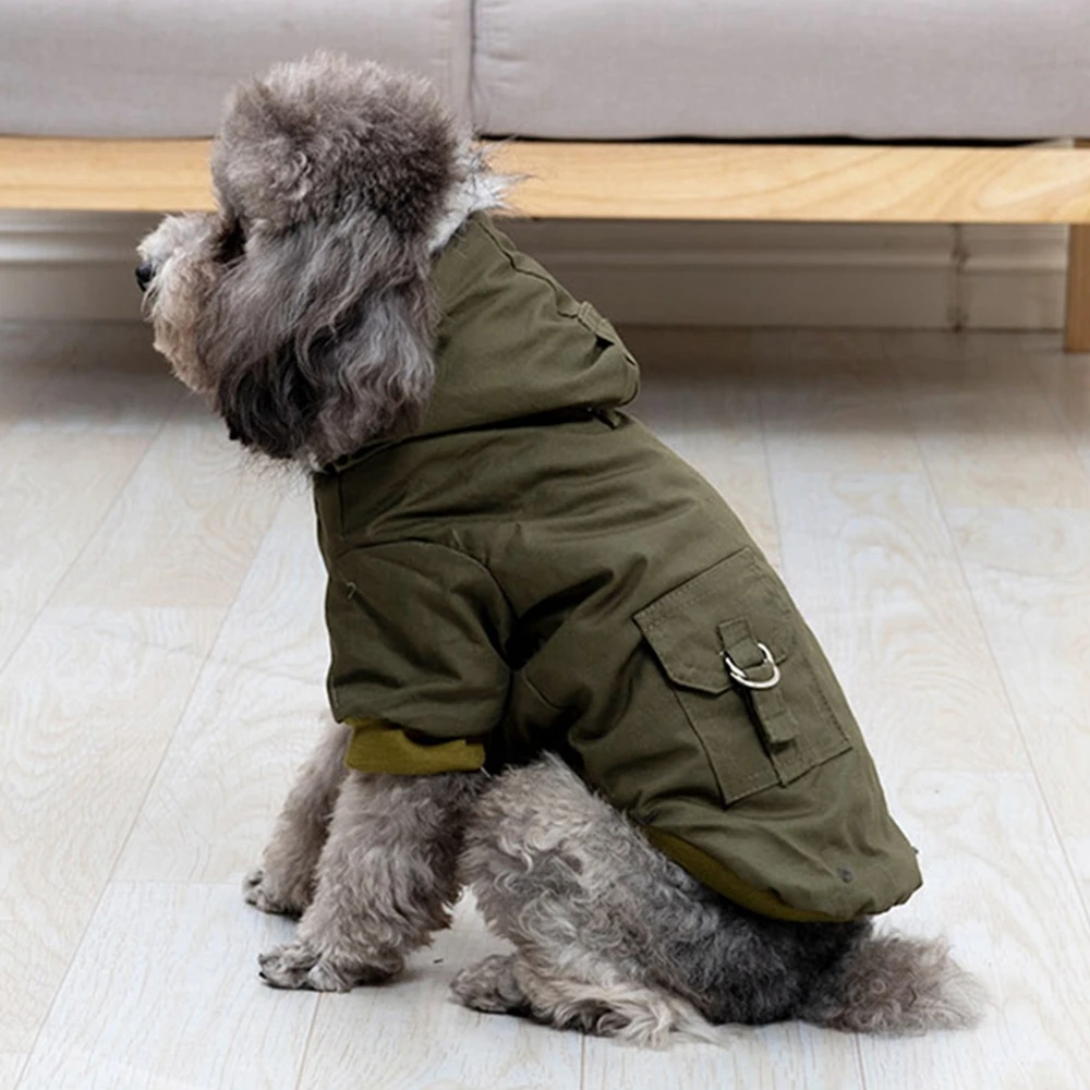 Winter Clothing Hiking - Winter Thickened Dog Pet Hiking Coat