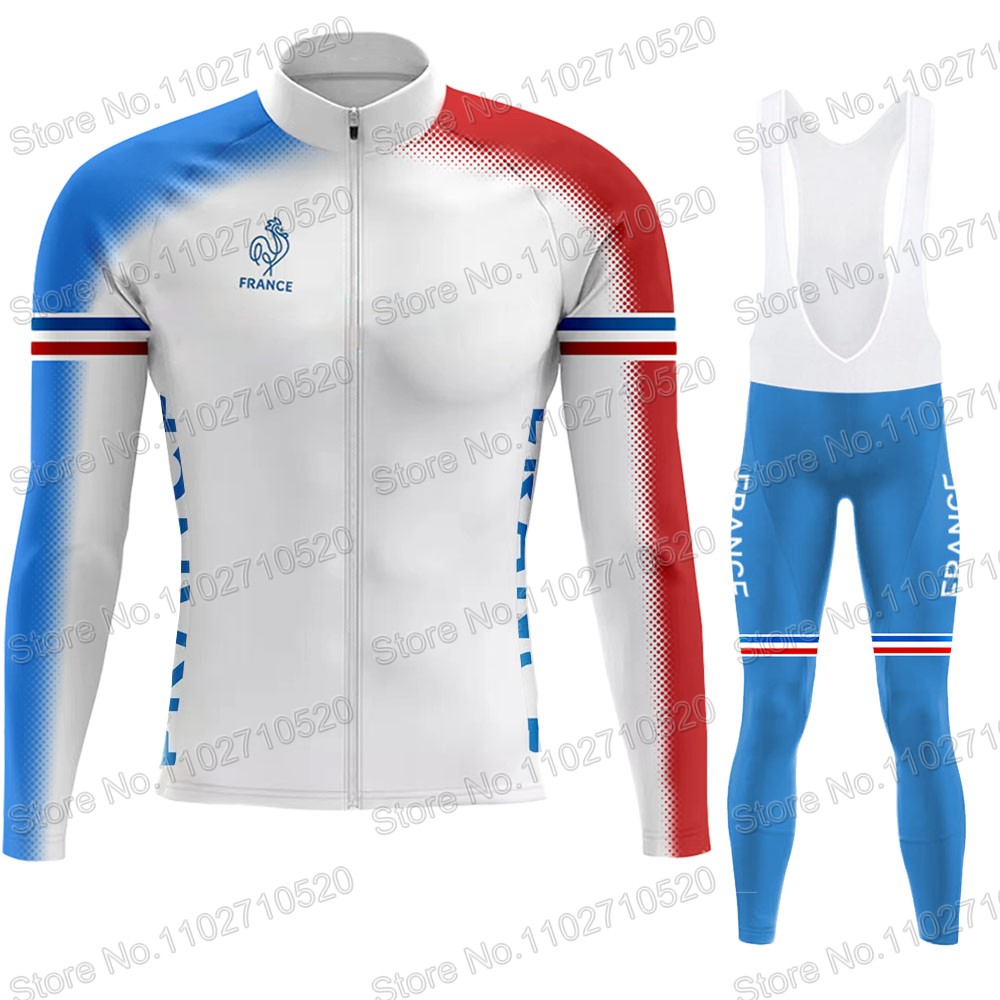 Winter Clothing Men Sale - France National Team 2025 Cycling Jersey