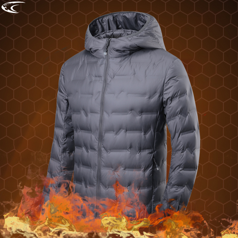 Winter Clothing Hiking - LNGXO Winter Warm Down Jacket Men