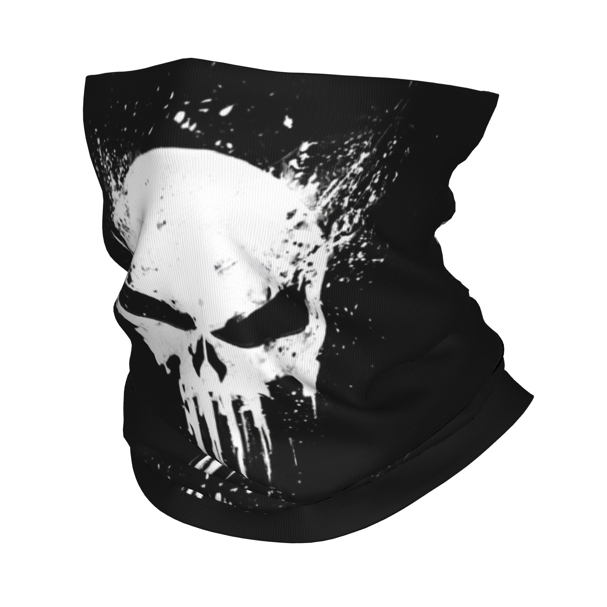 Custom Skeleton Skull Bandana  - Neck Gaiter Fleece 评论和价格