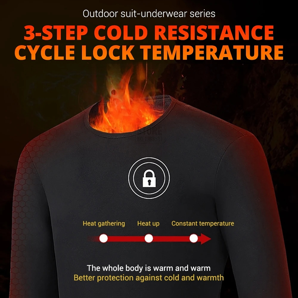 Heated Underwear 28 Areas Hiki - Winter Clothing Hiking 评论和价格
