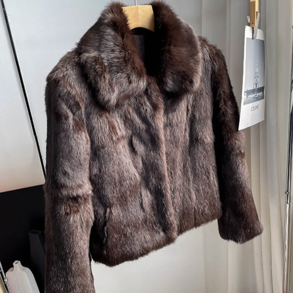 Natural Rabbit Fur Coat Women  - Winter Clothing Store 评论和价格