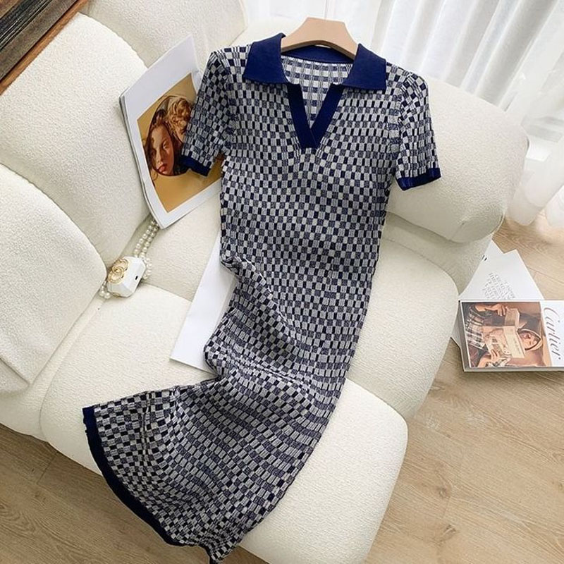 Fashion Elegant Plaid Short Sl - Winter Clothing H&M 评论和价格