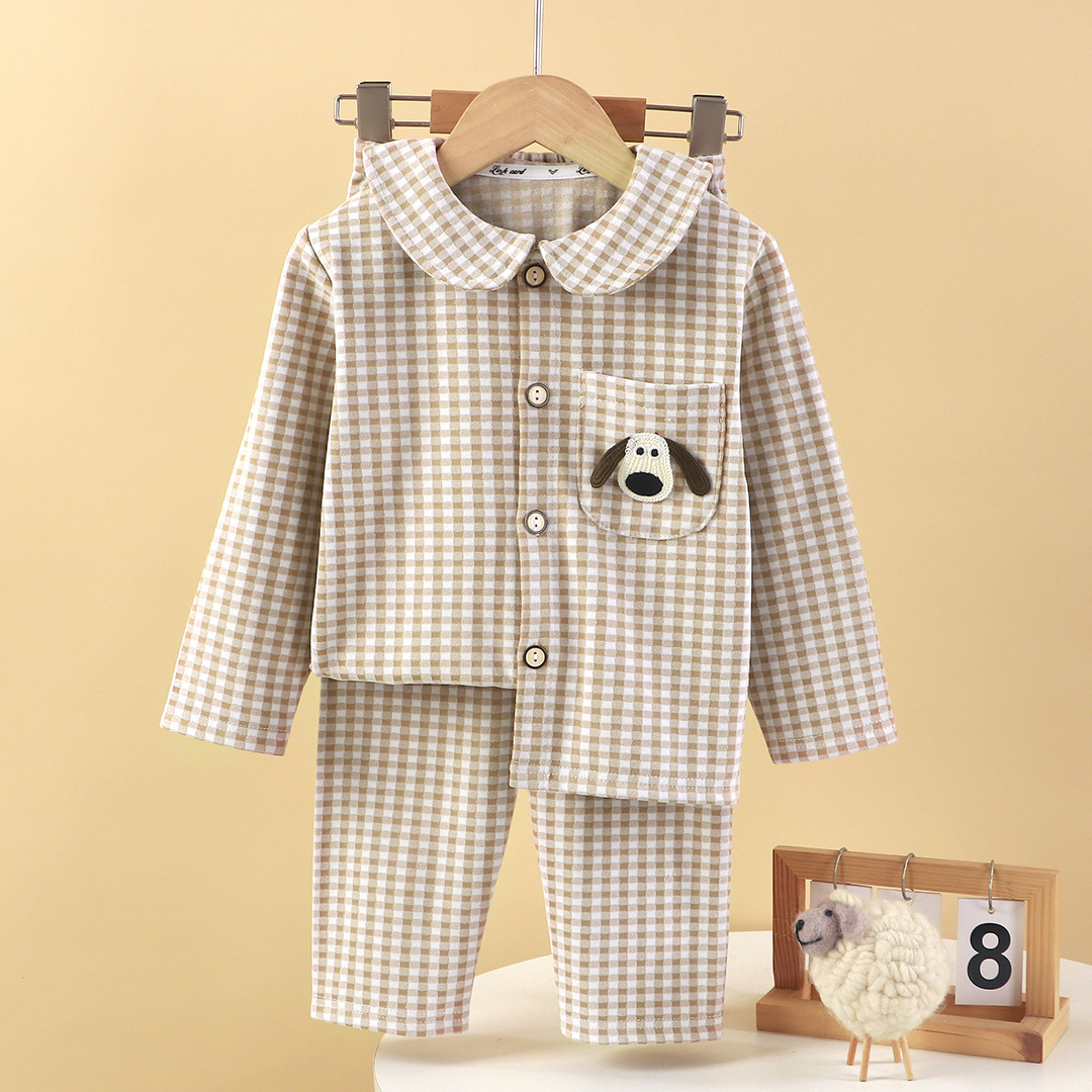 New Kids Autumn Casual Pajamas - Winter Clothing Baby Girl 评论和价格
