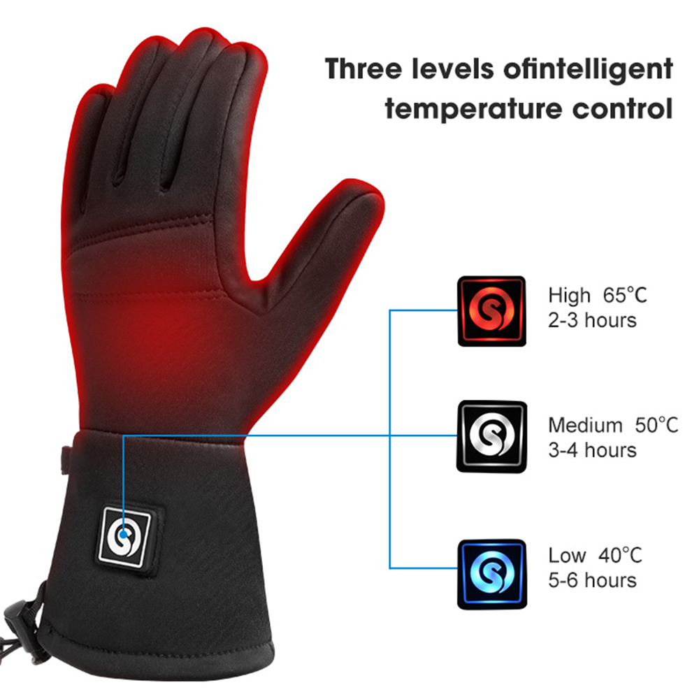 Snow Deer S18 Winter Heated Gl - Heated Gloves Electric 评论和价格