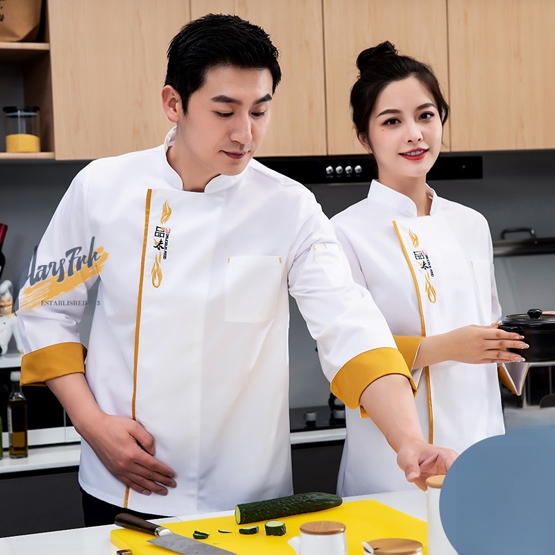 Long Sve Chef Work orms for Me - Winter Clothing Logos 评论和价格