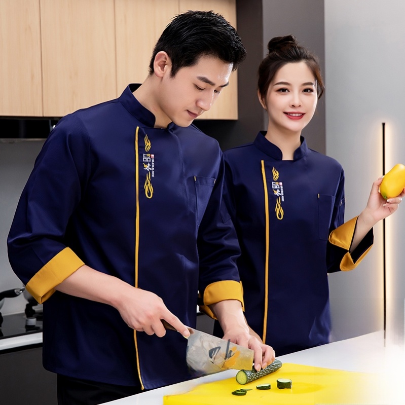 Long Sve Chef Work orms for Me - Winter Clothing Logos 评论和价格