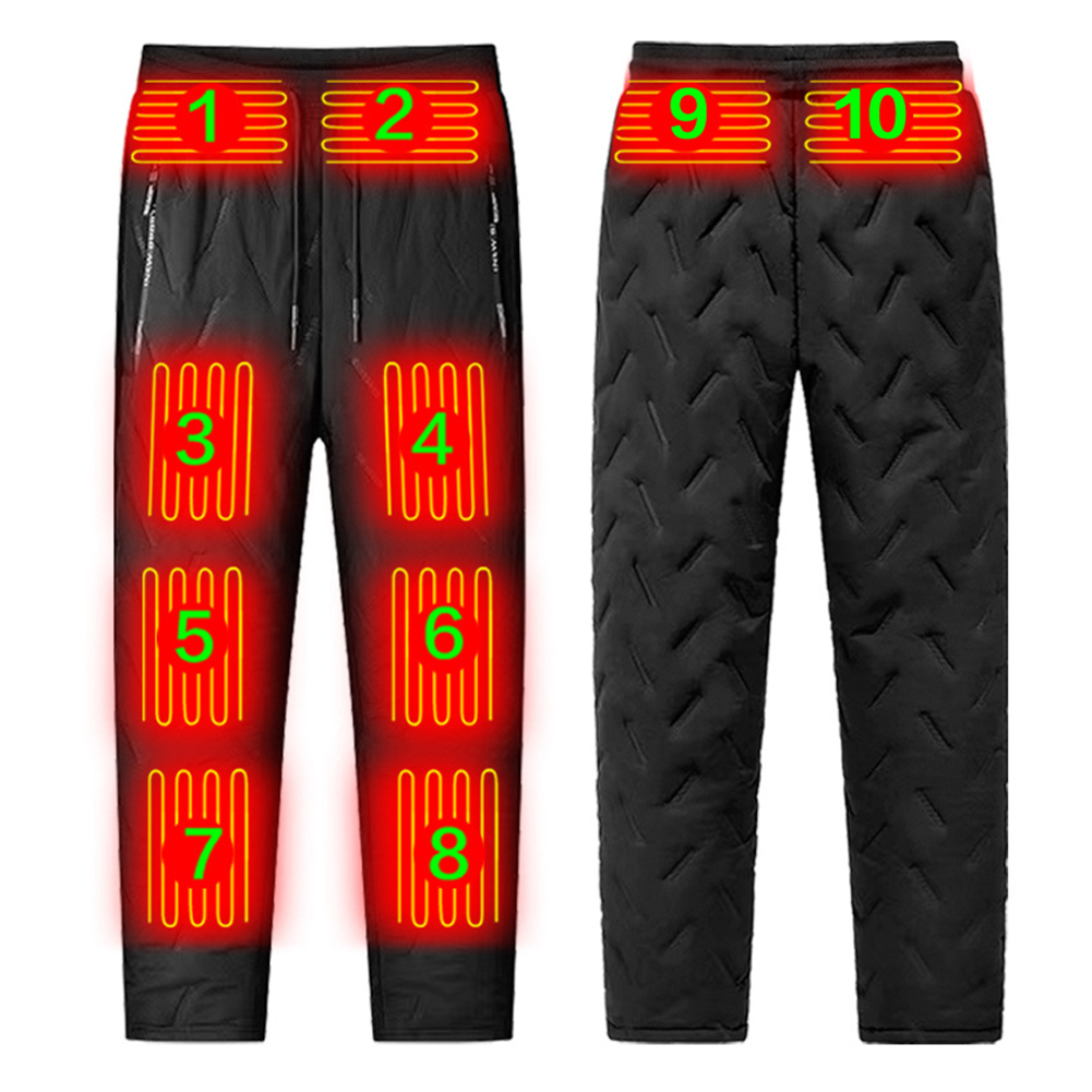 Unisex Heating Trousers 10 Hea - Winter Clothing Hiking 评论和价格