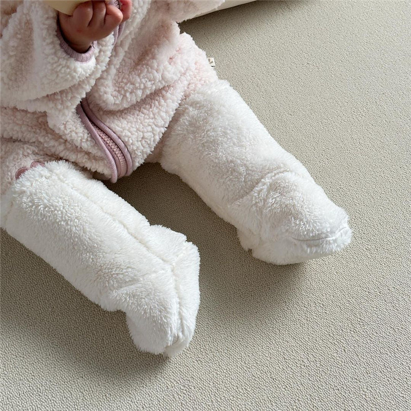 Warm Winter Baby Socks Coral F - Winter Clothing Baby Girl 评论和价格