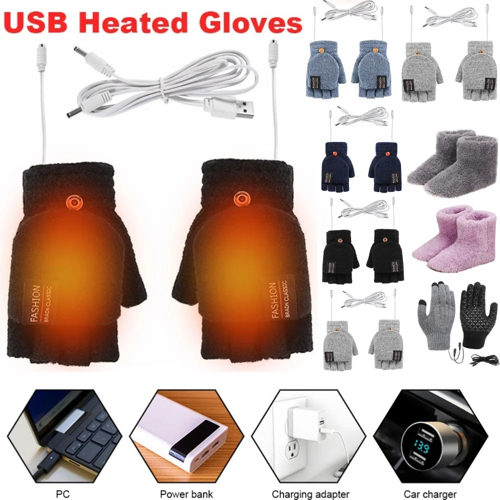 USB Electric Heated Gloves Win - Heated Gloves Electric 评论和价格
