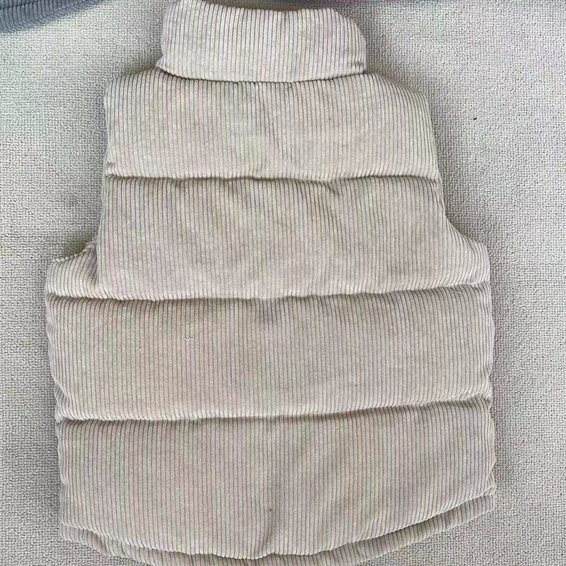 Kids Boys Girls Corduroy Vests - Winter Clothing Boys 评论和价格
