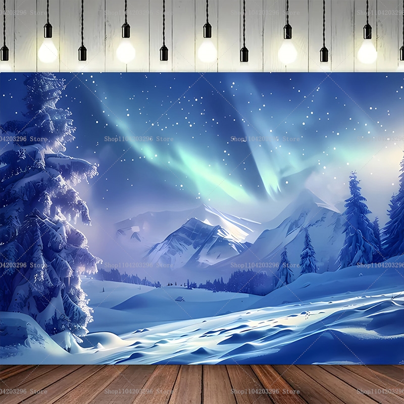 Dreamy Winter Pine Forest Moun - Winter Clothing Boys 评论和价格