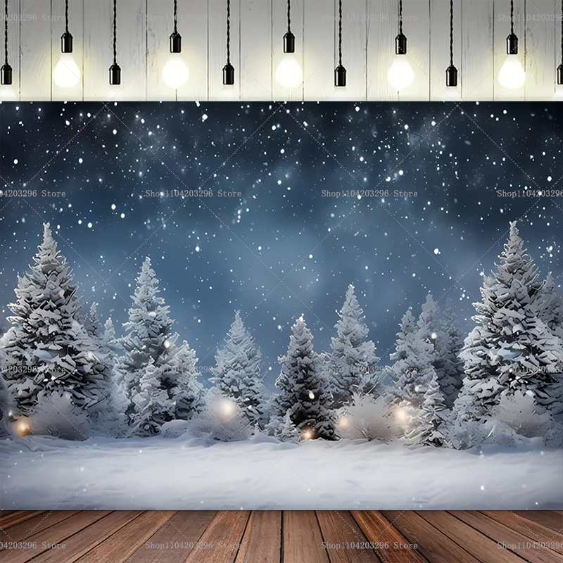 Dreamy Winter Pine Forest Moun - Winter Clothing Boys 评论和价格