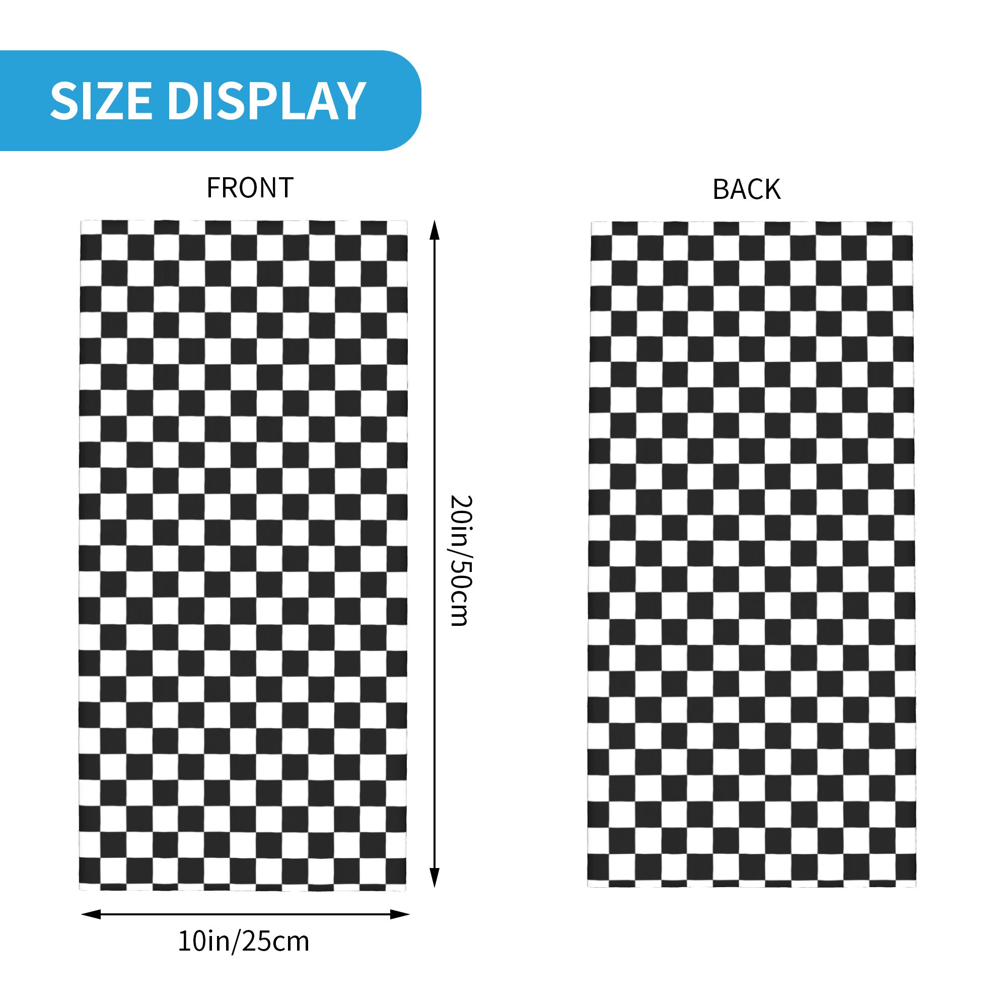 Custom Racing Checkered Motor  - Neck Gaiter Fleece 评论和价格