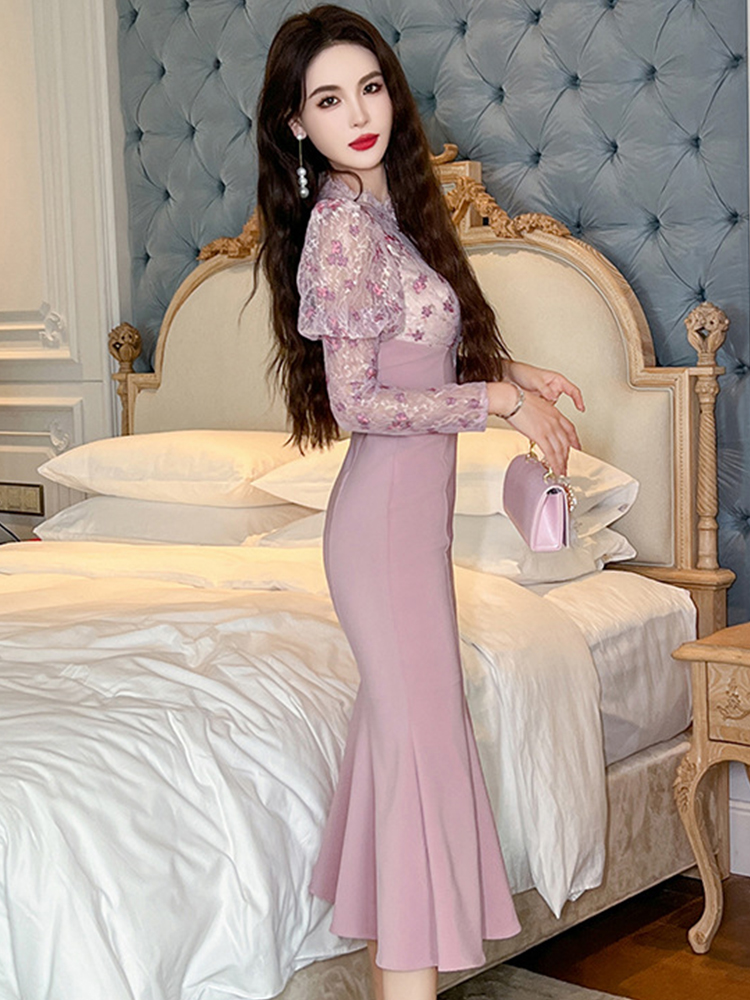 Spring Autumn Qipao Mermaid Lo - Winter Clothing H&M 评论和价格