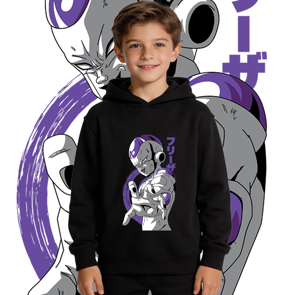 Dbz Freezer Anime Print Boys G - Winter Clothing Boys 评论和价格