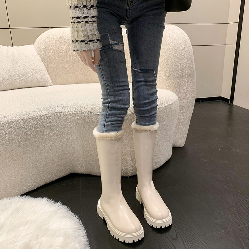 Winter Women Warm Plush Ankle  - Winter Clothing Korea 评论和价格