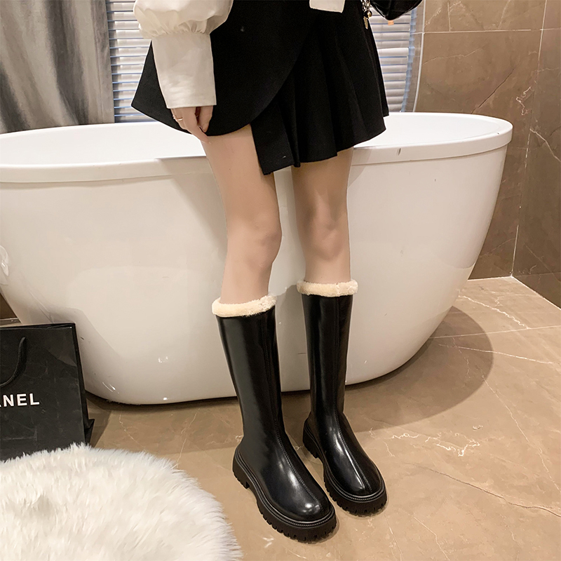 Winter Women Warm Plush Ankle  - Winter Clothing Korea 评论和价格