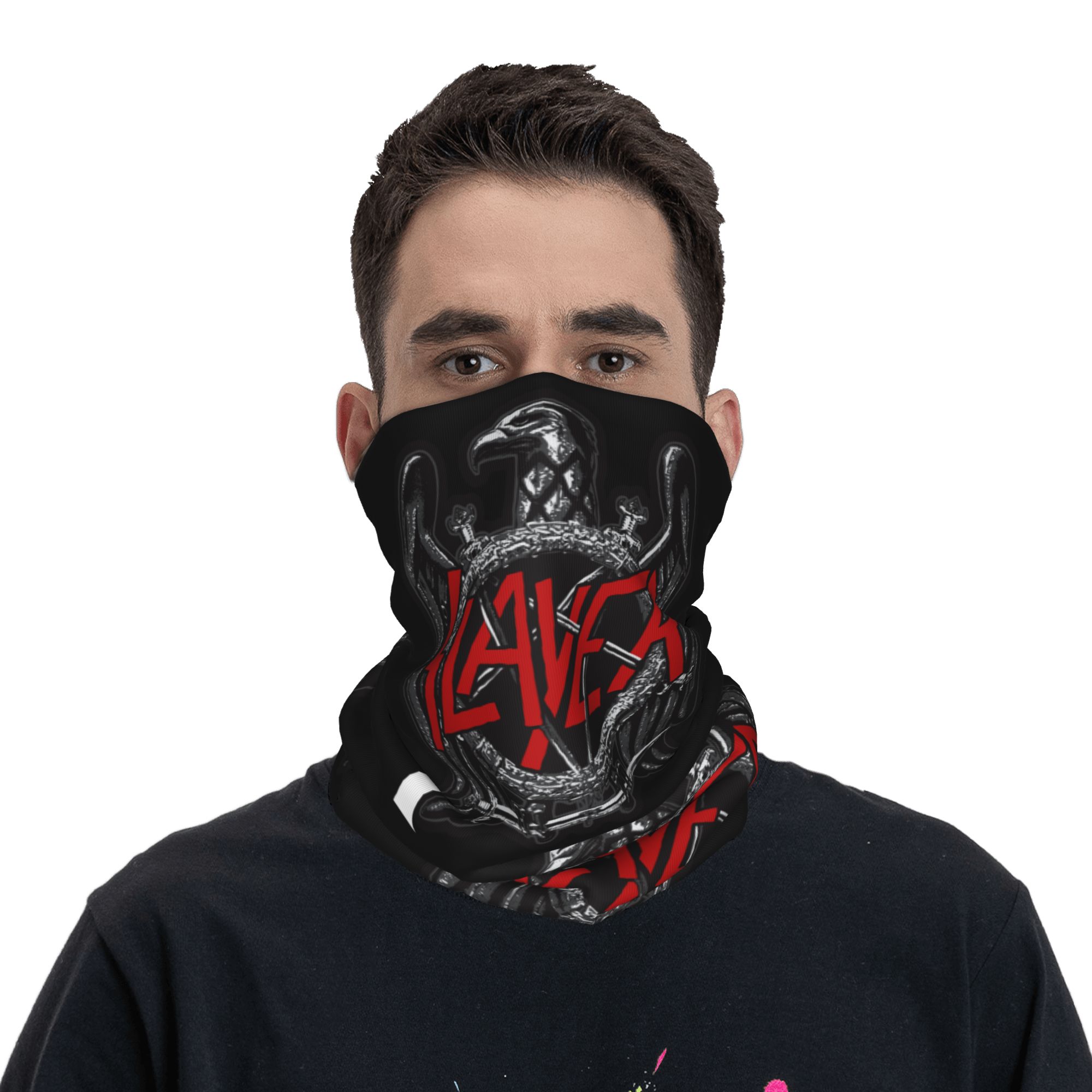 Custom Slayers Logo Bandana Ne - Wool Balaclava Knit 评论和价格