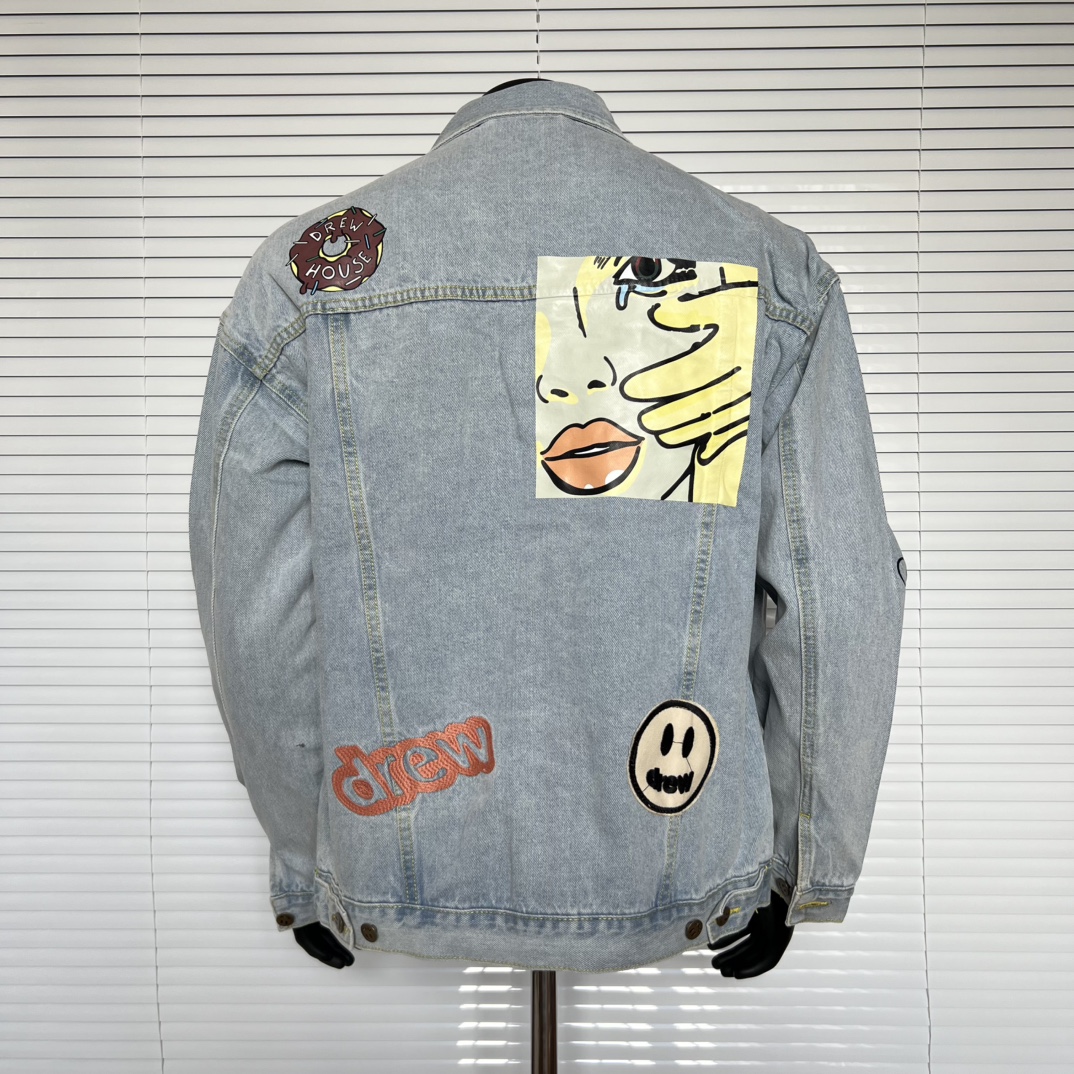 Drew House Smiling Printing lo - Winter Clothing Logos 评论和价格
