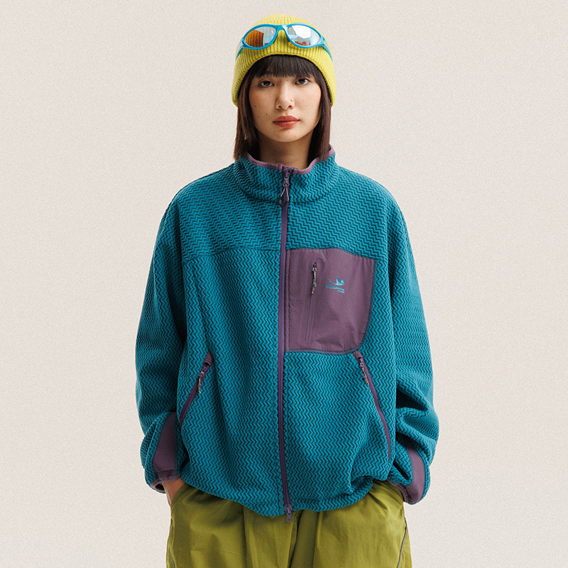 Autumn Winter Polar Fleece Wav - Winter Clothing Hiking 评论和价格