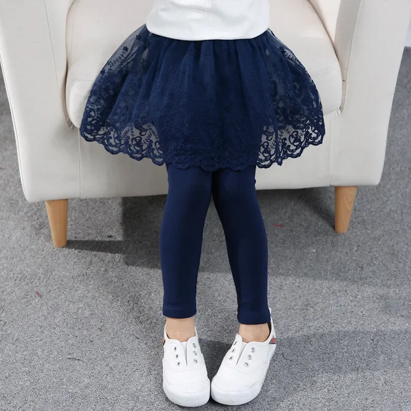 New Baby Girls Leggings Lace P - Winter Clothing Baby Girl 评论和价格