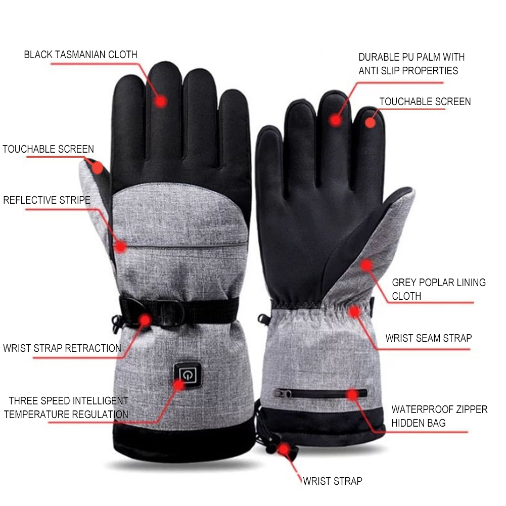 1Pair Hand Warmer Thermal Elec - Heated Gloves Electric 评论和价格