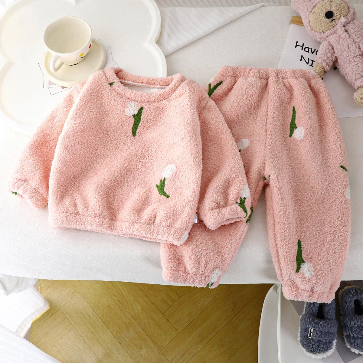 New Kids Autumn Winter Thicken - Winter Clothing Baby Girl 评论和价格