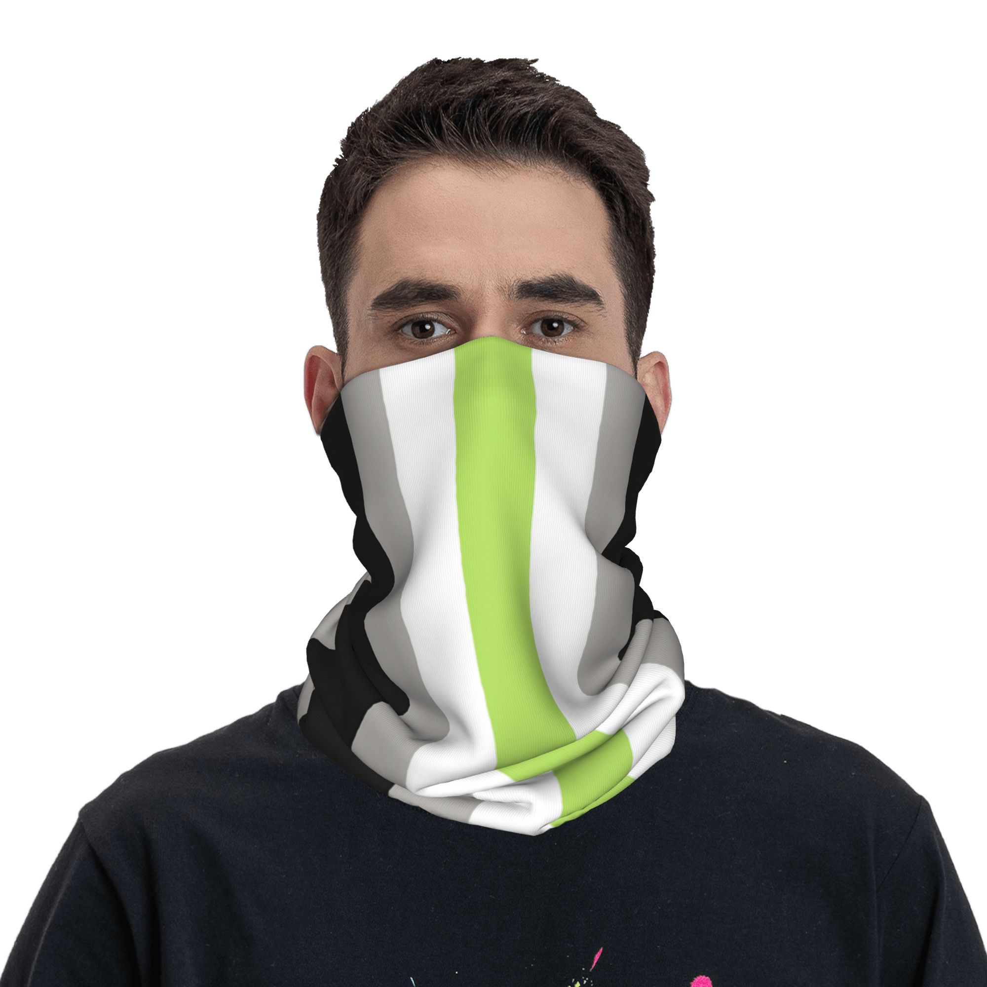 Agender Lgbt  Bandana Neck Cov - Wool Balaclava Knit 评论和价格