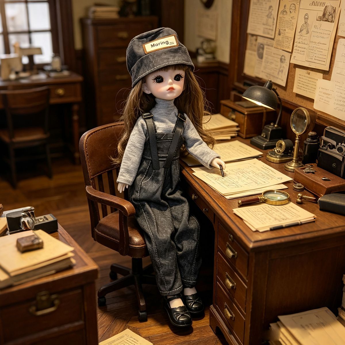 Winter Fluffy Bjd Doll Outfit  - Winter Clothing Earmuffs 评论和价格
