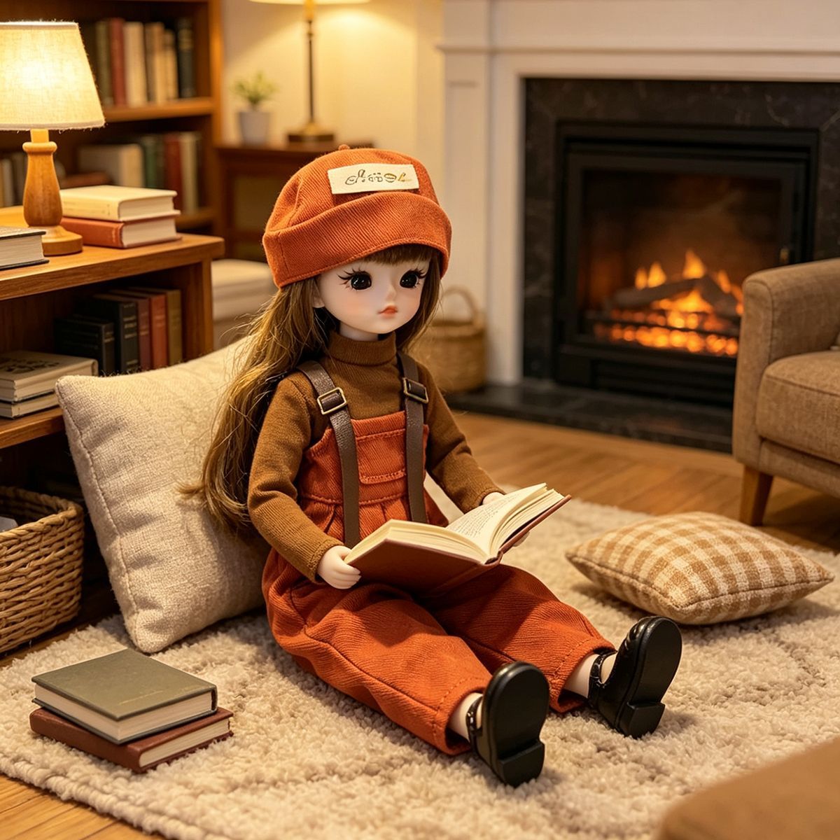 Winter Fluffy Bjd Doll Outfit  - Winter Clothing Earmuffs 评论和价格