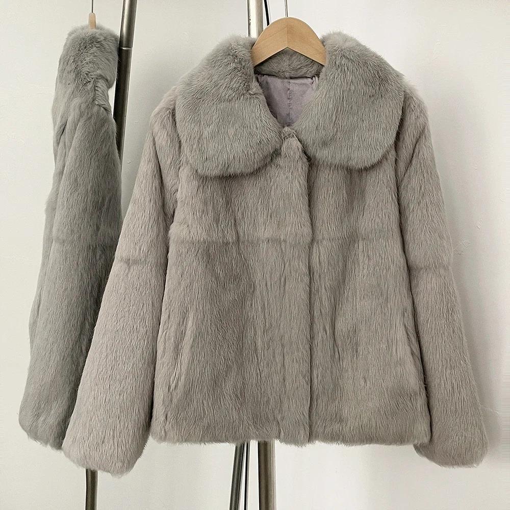 2025 New Short Natural Rabbit  - Winter Clothing Store 评论和价格