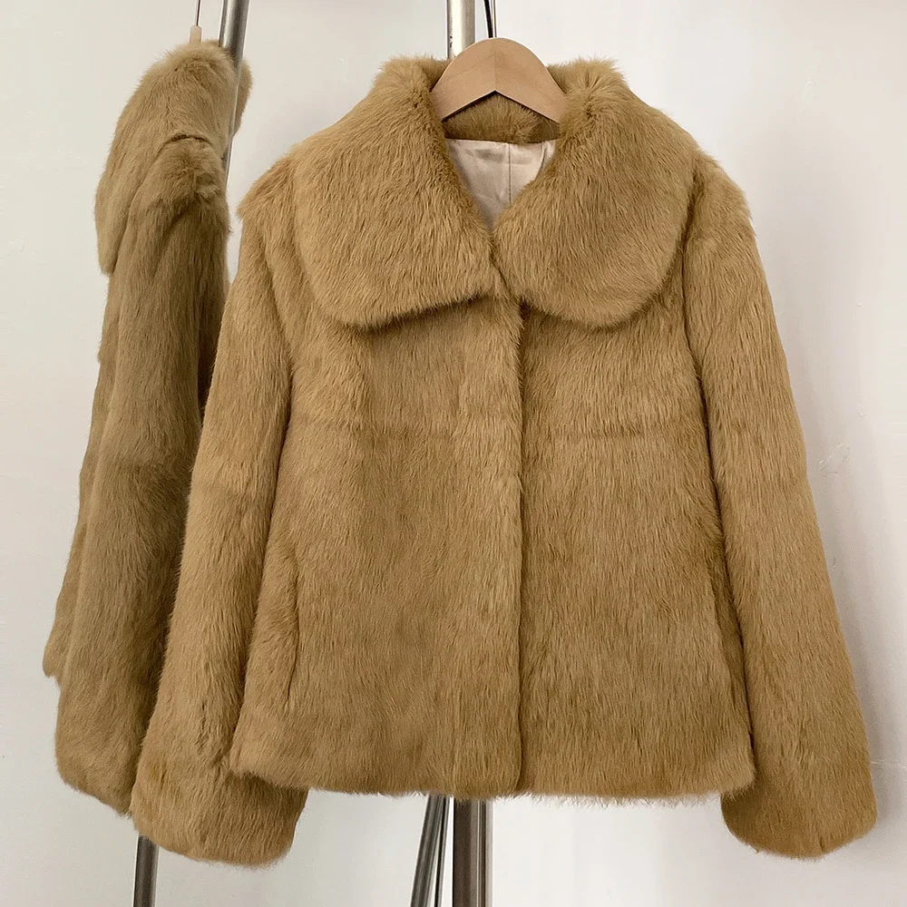 2025 New Short Natural Rabbit  - Winter Clothing Store 评论和价格