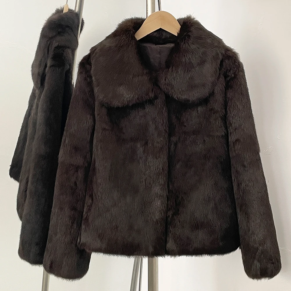 2025 New Short Natural Rabbit  - Winter Clothing Store 评论和价格