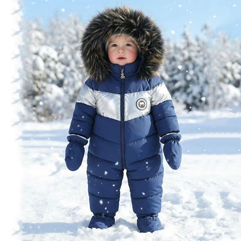 Winter Newborn Baby Romper Wit - Winter Clothing Baby Girl 评论和价格