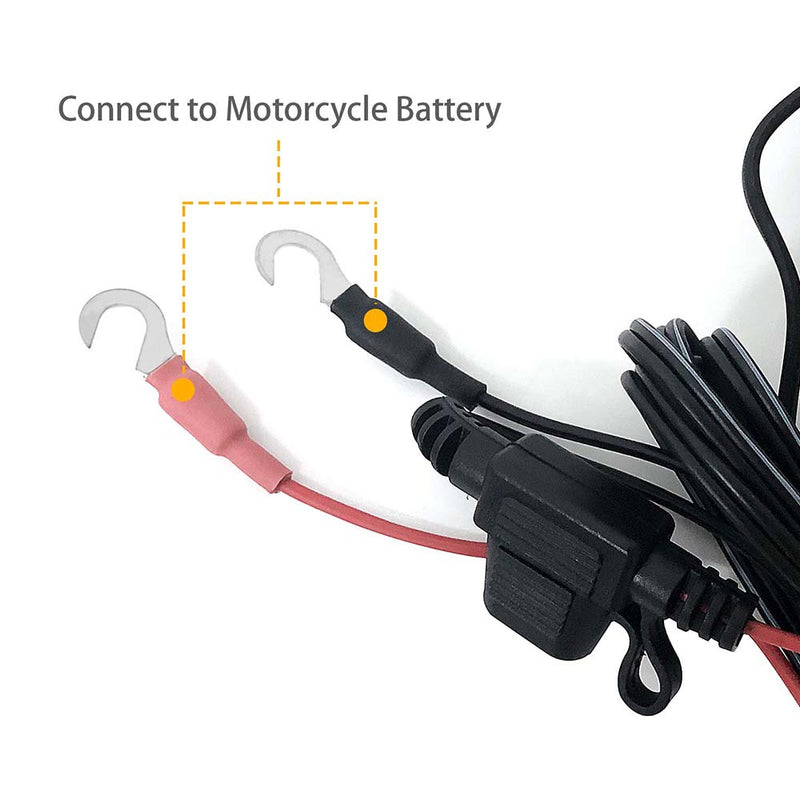 12V Motorcycle/Car Power Cable - Heated Gloves Electric 评论和价格