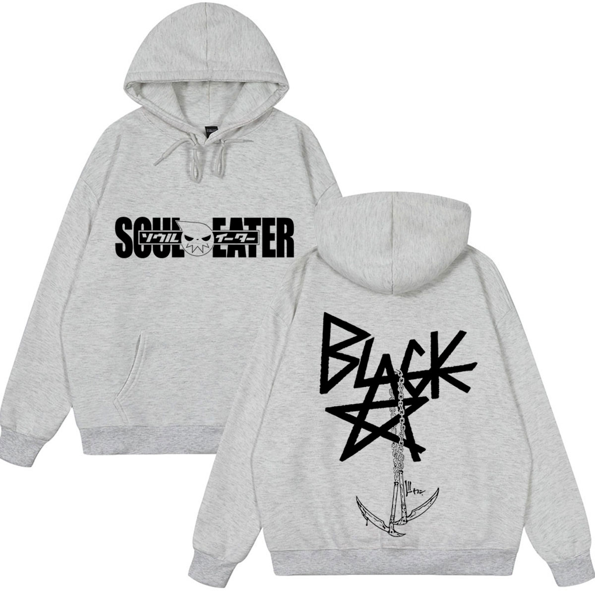 Japanese Anime Soul Eater Logo - Winter Clothing Logos 评论和价格