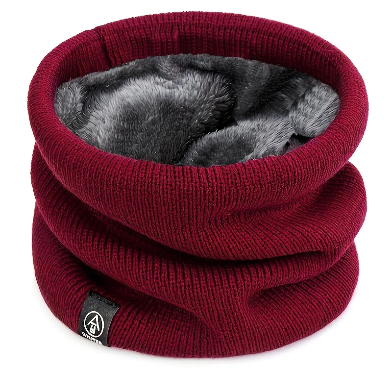 Winter Neck Warmer Scarf Fleec - Neck Gaiter Fleece 评论和价格