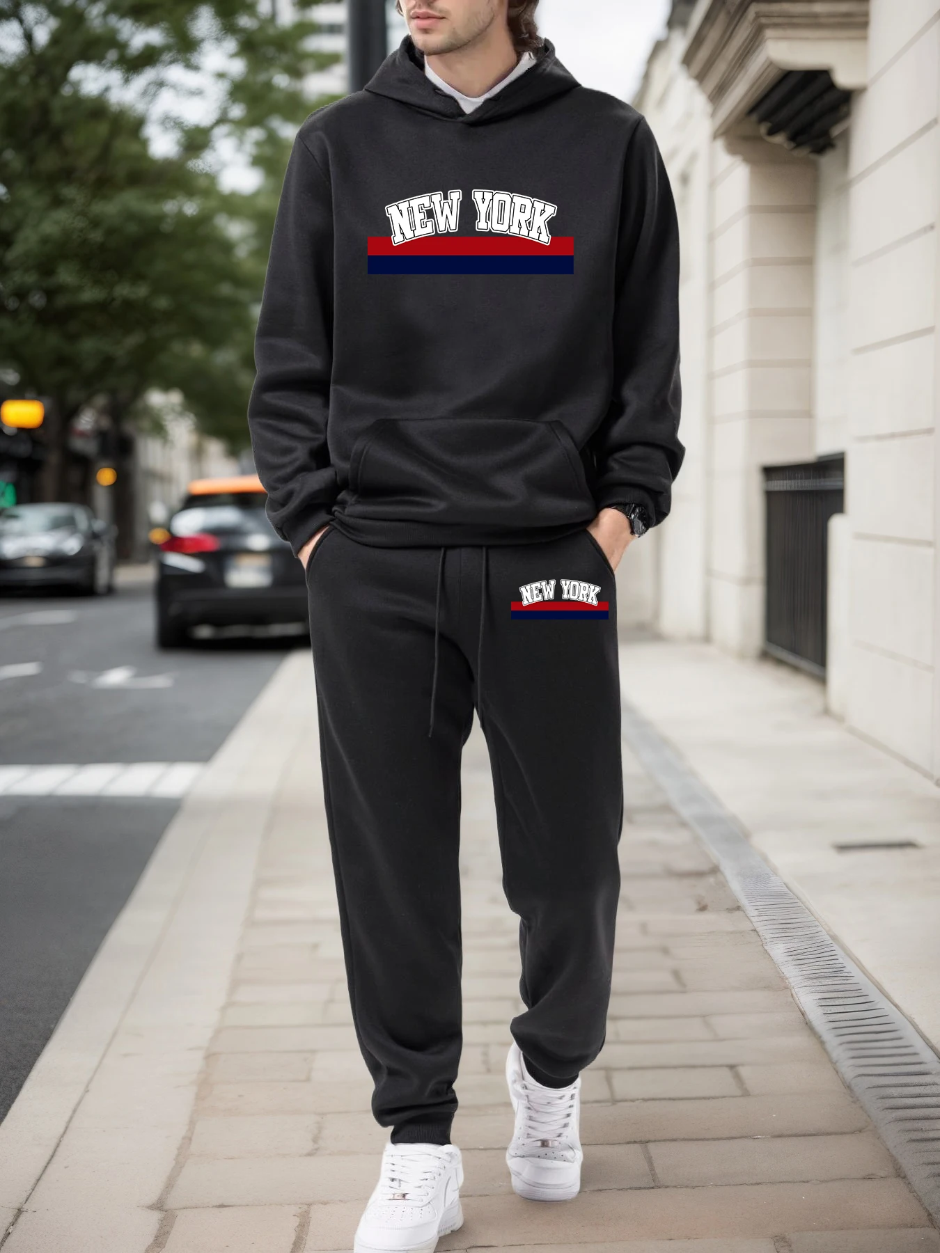 Hot Sales Men's Hoodies 2 Pcs  - Winter Clothing Men Sale 评论和价格